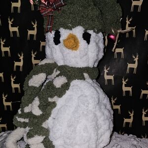 Chunky Knit Snowman